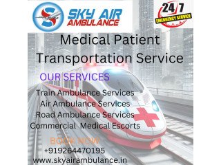 Sky Train Ambulance provides this medical service in Indore