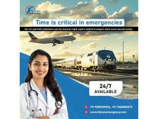 For Critical Relocation Use the Falcon Train Ambulance in Mumbai