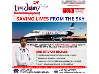 Switch By Tridev Air Ambulance Services in Delhi - In Every Medical Moment