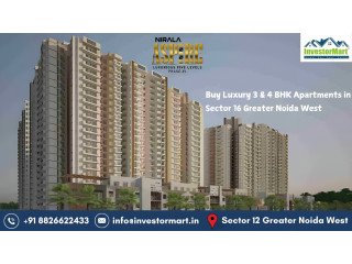 3 BHK Apartment Sale at Nirala Aspire Low Rise Phase 4