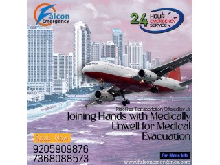 For Cheapest Medical Journey Select Falcon Train Ambulance in Patna