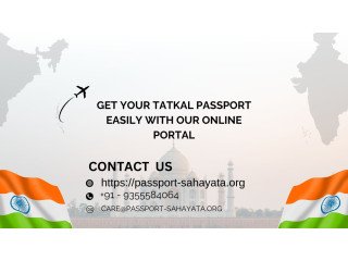 Get Your Tatkal Passport Easily with Our Online Portal