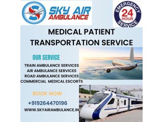 Sky Train Ambulance in Ranchi Manage Any Critical Medical Transfers