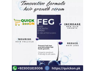 FEG Plus Hair Growth Spray Price In Jacobabad | [***] 