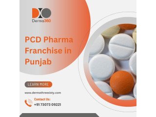 Best PCD Pharma Franchise in Punjab - Derma Three Sixty