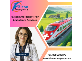 Falcon Train Ambulance in Varanasi Provides the Correct Medical Care to Patients