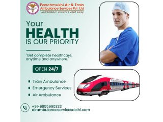 Rely On Panchmukhi Train Ambulance in Kolkata for Emergency Transfers with Best Medical Team