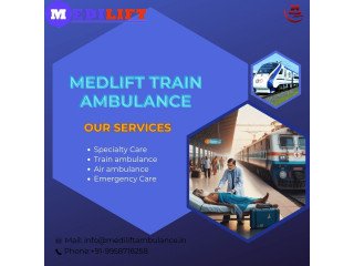 Medilift Train Ambulance Services in Ranchi Reliable and Affordable Patient Transport