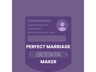 Create a Unique Marriage Biodata with Ease