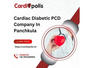 Reliable Cardiac Diabetic PCD Company in Panchkula