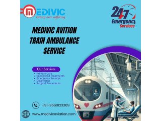 Medivic Aviation Train Ambulance Provides Rapid Transport System in Patna