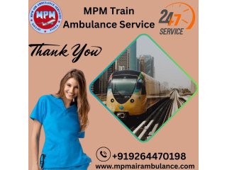 MPM Train Ambulance in Siliguri Offers a Well-Trained Team 24/7