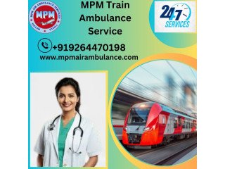 Book MPM Train Ambulance Services in Varanasi for the Hassle-free Patient Transportation