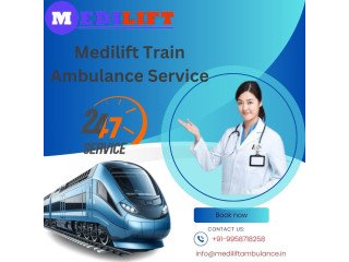 Get Medilift Train Ambulance Service in Pune