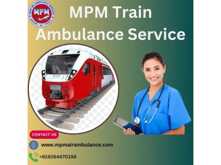 MPM Train Ambulance Service in Ranchi Works Best for long-distance Transfer