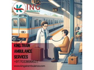 King Train Ambulance in Patna is a comfortable mode of travel