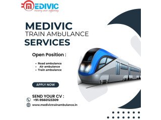 Opt for Medivic Train Ambulance for easy transfer in Varanasi.