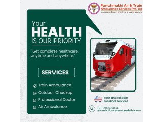 Panchmukhi Train Ambulance Services in Patna Provides Smoothest Transfer Experience