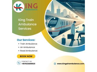 King Train Ambulance in Kolkata provides quick and easy transfer assistance