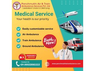 Comprehensive Medical Care with Panchmukhi Train Ambulance Services in Patna