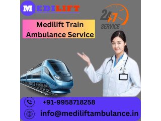 Medilift Train Ambulance Services in Jamshedpur Avail High-Quality Rail Ambulance