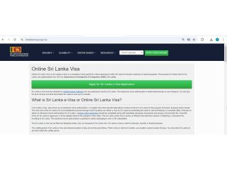 FOR LITHUANIAN AND EUROPEAN CITIZENS - SRILANKA Sri Lankan Visa Online Application Center