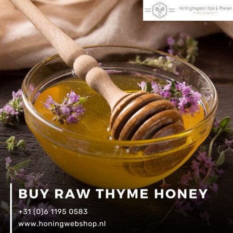 buy-raw-thyme-honey-online-at-het-honingmagazijn-for-authentic-quality-big-0