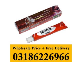 MM3 Delay Cream in Lahore	03186226966