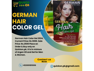 German Hair Color Gel Price In Pakistan| 03001819306 |German Hair Color Gel with Argan Oil Ammonia