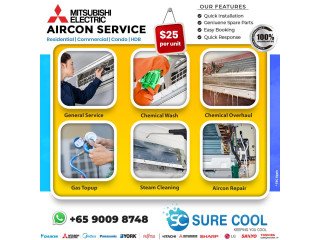 Mitsubishi Aircon Servicing in Singapore