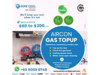 Aircon Gas Top Up