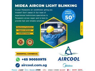 Midea Aircon Light Blinking Solutions