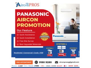 Panasonic Aircon Promotion