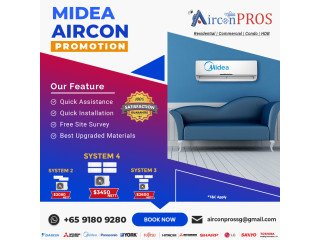 Midea aircon promotion