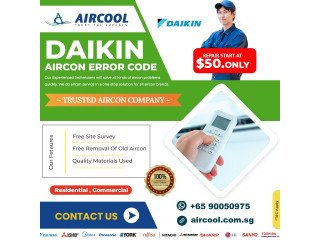 Daikin Aircon Error code