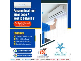 Panasonic aircon Error code? How to solve it?