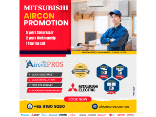 Mitsubishi Aircon Promotion Singapore