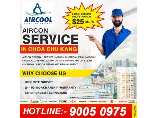 Aircon service in Choa Chu Kang