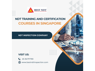 NDT Training and Certification Courses in Singapore| Best NDT Inspection