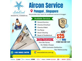 Aircon service Punggol, singapore