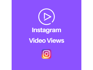 Buy Instagram Video Views 100% Real & Cheap