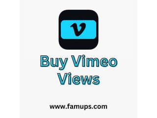 Buy Vimeo Views Securely From Famups