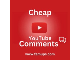 Get Cheap YouTube Comments From Famups