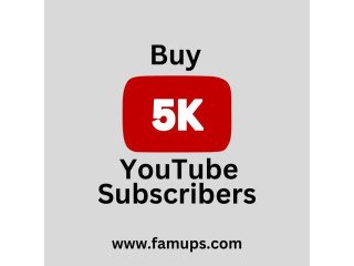 Buy 5k YouTube Subscriber For Your Channel Growth