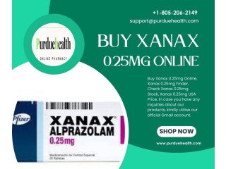Get Discounted Xanax 0.25mg Online