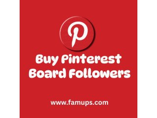 Buy Pinterest Board Followers and Shine
