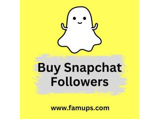 Buy Snapchat Followers Quickly With Famups
