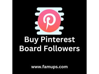 Buy Pinterest Board Followers Here From Famups
