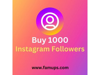 Buy 1000 Instagram Followers To Power-Up Your Profile