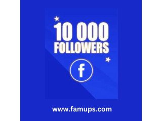 Buy 10000 Facebook Followers To Unlock Your Potential